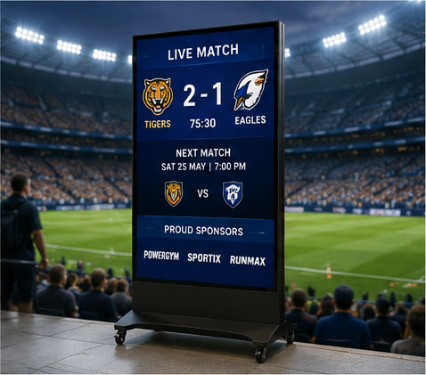 LED Poster Display For Sports live events